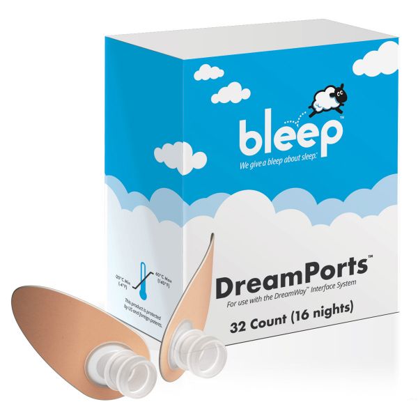 Box for Bleep DreamPorts Adhesive Patches - 32 Pack